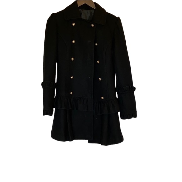 Jackets & Blazers - Women’s Black Pea Coat
